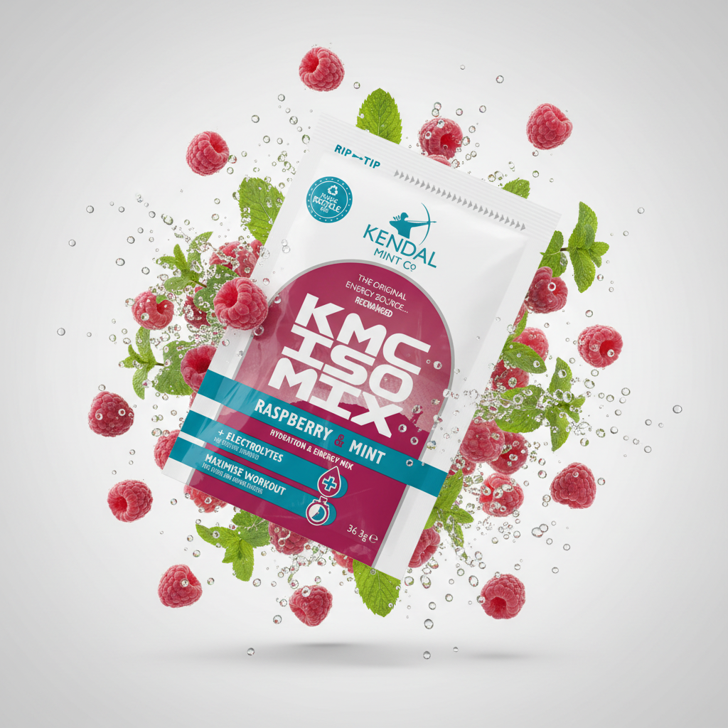 KMC ISO MIX +Electrolytes +Dual-Charge Carbs - Raspberry Mint 6 x 37g